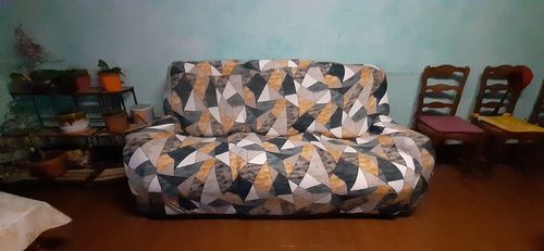 Customer photo review of Géom - Housses Extensibles de Fauteuil et Canapé - La Maison des Housses