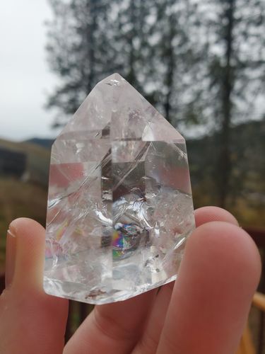 Customer photo review of Amazonite Palmstone