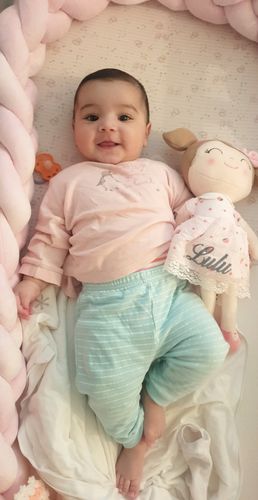 Customer photo review of Personalized Leyadoll (Pink) with Gift Bag