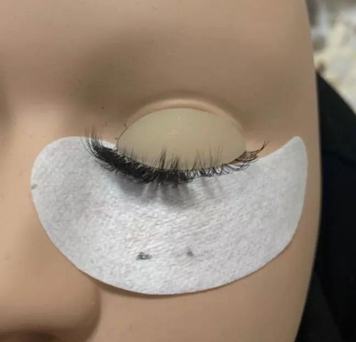 Customer photo review of MANNEQUIN HEAD WITH REMOVABLE EYELIDS