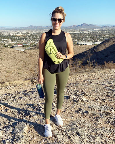 Customer photo review of Everyday Legging - Olive Green