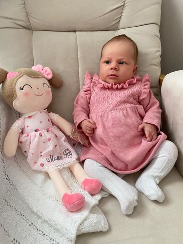 Customer photo review of Personalized Leyadoll (Strawberry) with Gift Bag - 2 Skin Tones