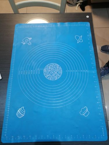 Customer photo review of Tapis Silicone Pâtisserie Couleurs