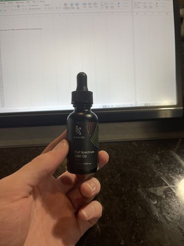 Customer photo review of Full Spectrum CBD Oil Tincture