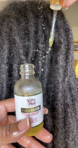 Customer photo review of PureFix Hair Elixir