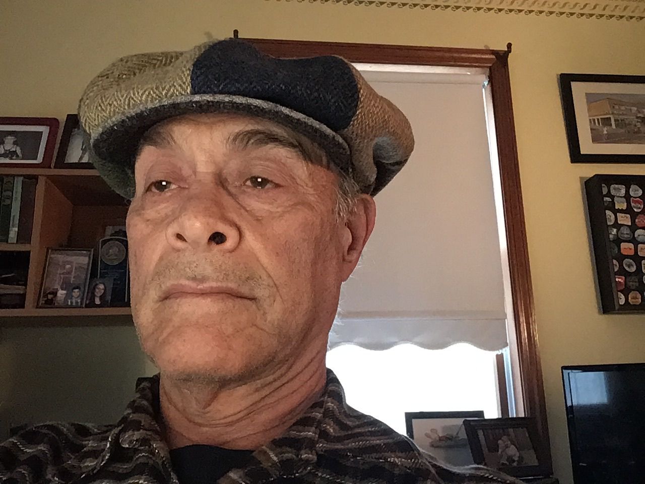 Customer photo review of Eight Piece Cap Patchwork Tweed