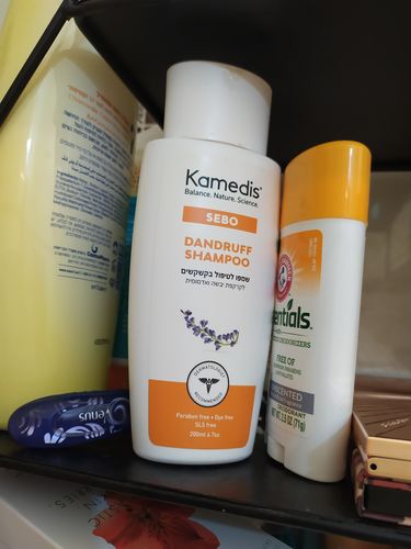 Customer photo review of שמפו טיפולי נגד קשקשים - 3 יחידות | SEBO DANDRUFF SHAMPOO