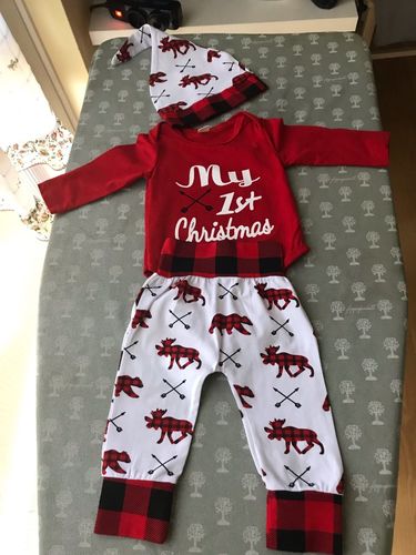 Customer photo review of RENNY™ - Pyjama combinaison de noël pour bébé