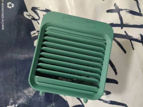 Customer photo review of Mini Portable Air Conditioner Humidifier Air Cooler - USB Rechargeable