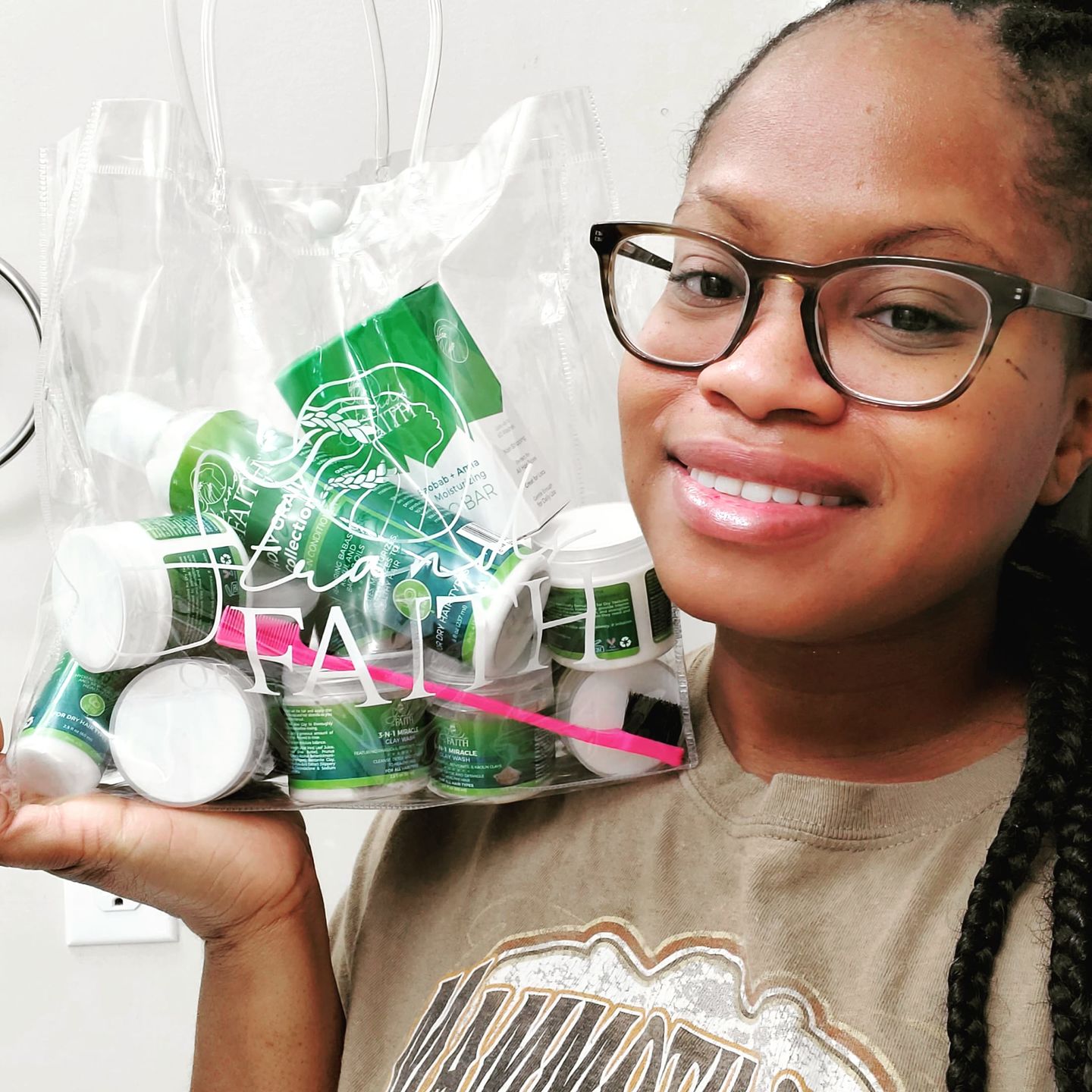 Customer photo review of Big Faith Travel Size/Gift Set