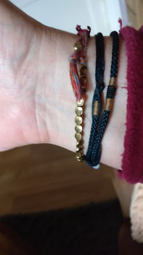 Customer photo review of Tibetisches Armband "perfekte Balance"