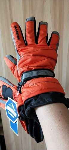 Customer photo review of Kafa™ Unisex Winter Tech Windproof Waterproof Gloves【BUY 2 FREE SHIPPING】