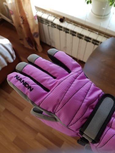 Customer photo review of Kafa™ Unisex Winter Tech Windproof Waterproof Gloves【BUY 2 FREE SHIPPING】