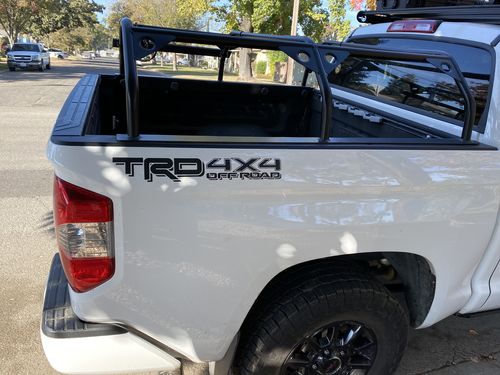 Customer photo review of Set of 2: TRD 4x4 off-road vinyl decal for 2016-2020 Toyota Tacoma Tundra