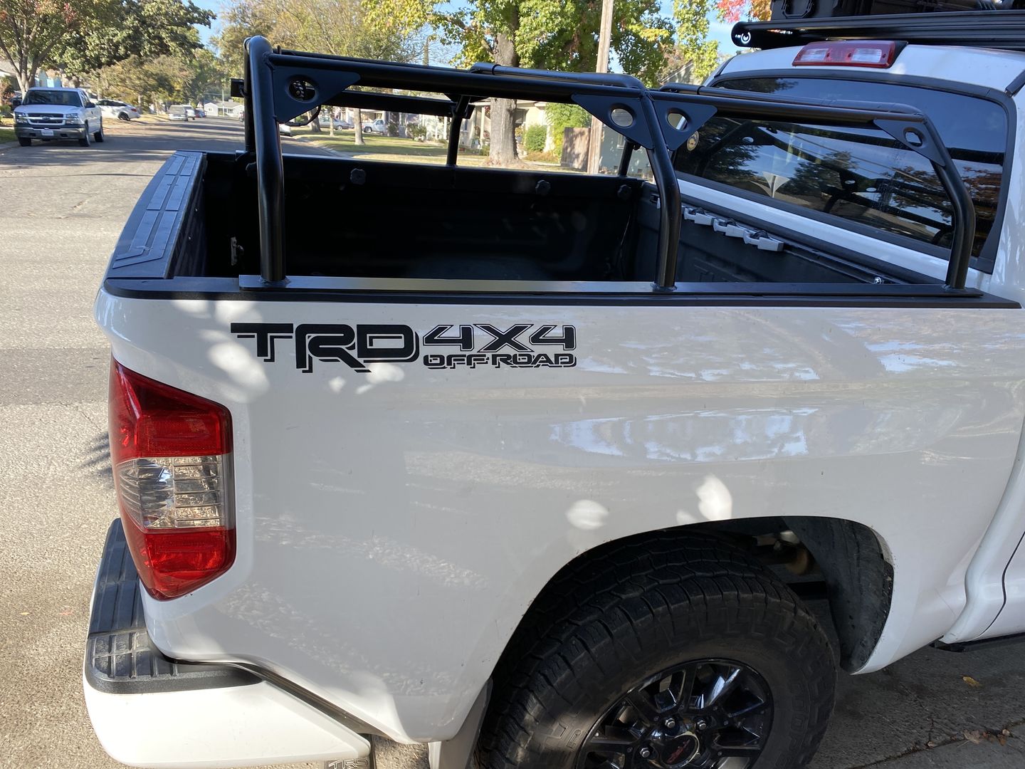 Customer photo review of Set of 2: TRD 4x4 off-road vinyl decal for 2016-2020 Toyota Tacoma Tundra