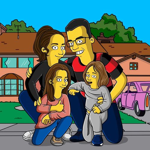 Customer photo review of RETRATO EM ARQUIVO DIGITAL FAMILIA AMARELA