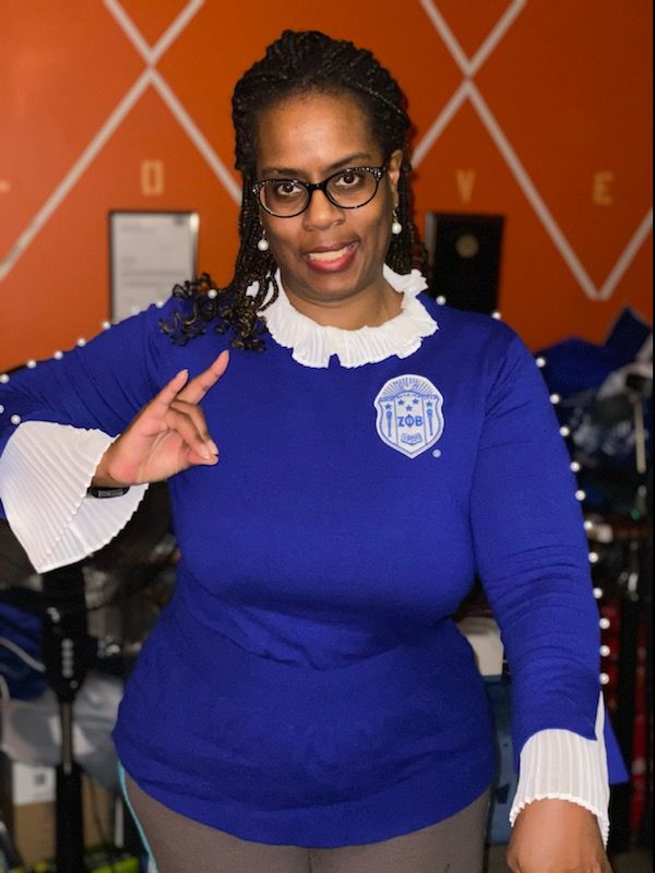 Customer photo review of Pearlfect Sweater - White Shield