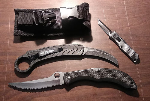 Customer photo review of REAPER KARAMBIT OTF