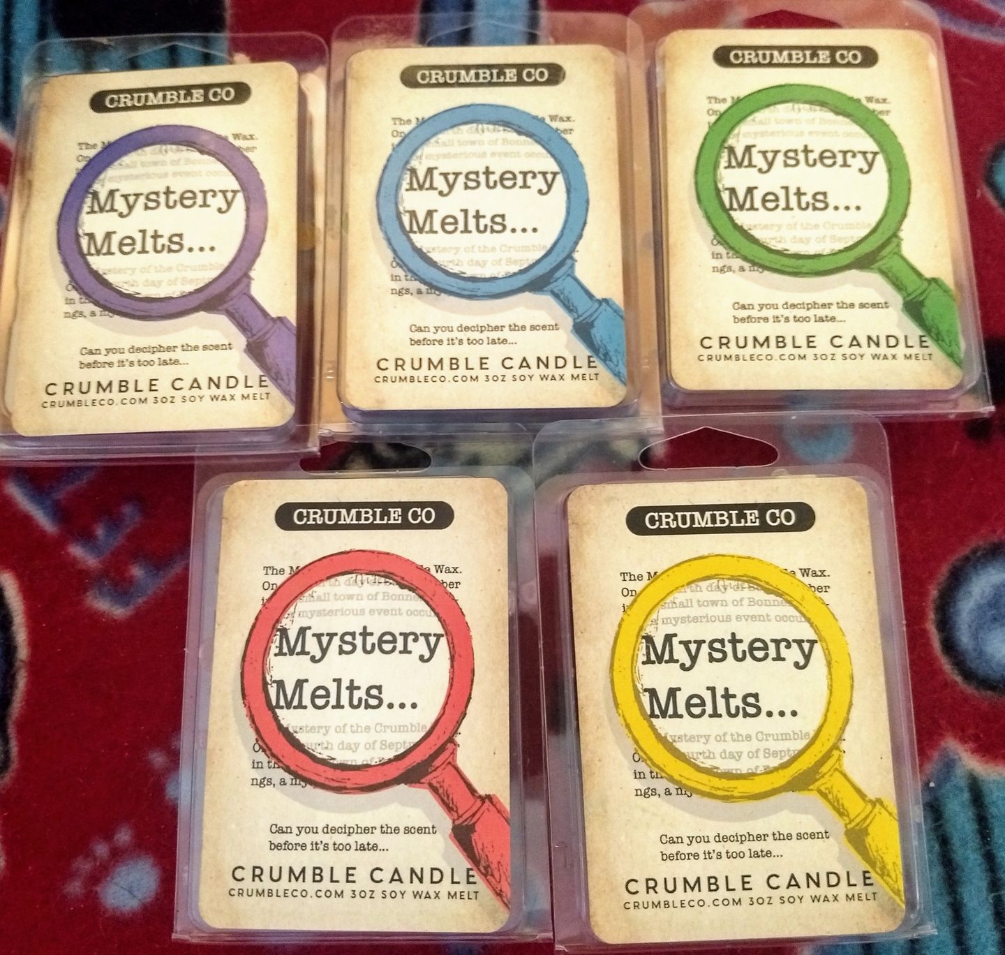 Customer photo review of Mystery Melt Bundle(5 bars)!