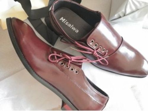 Customer photo review of Designer Business Leather Dress Shoes