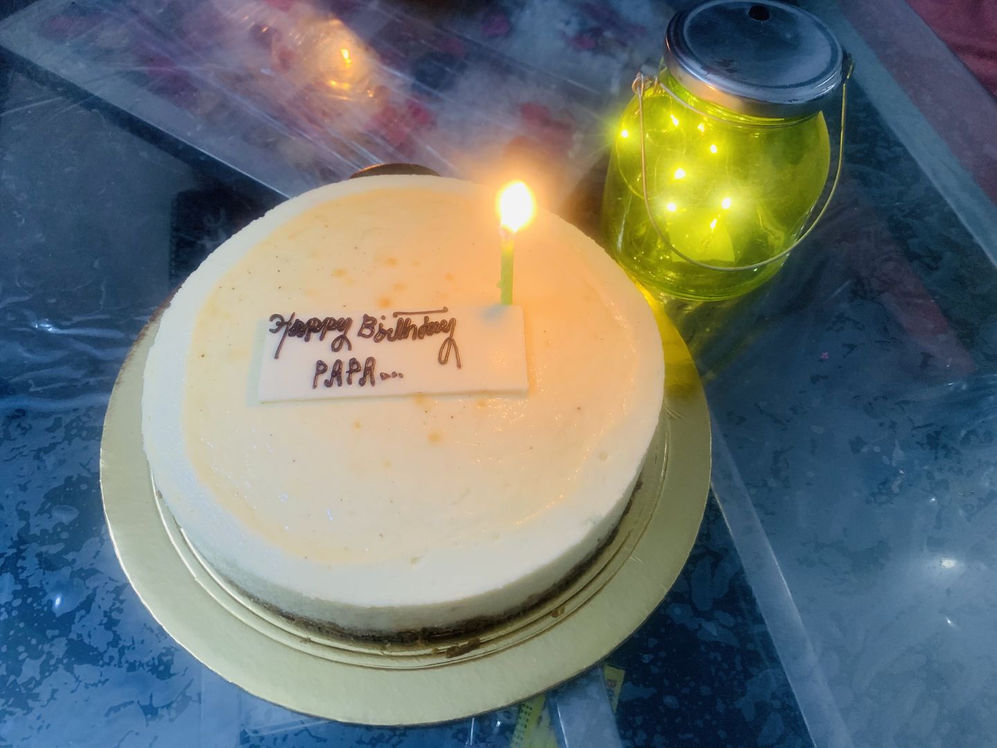 Customer photo review of New York Baked Cheese Cake
