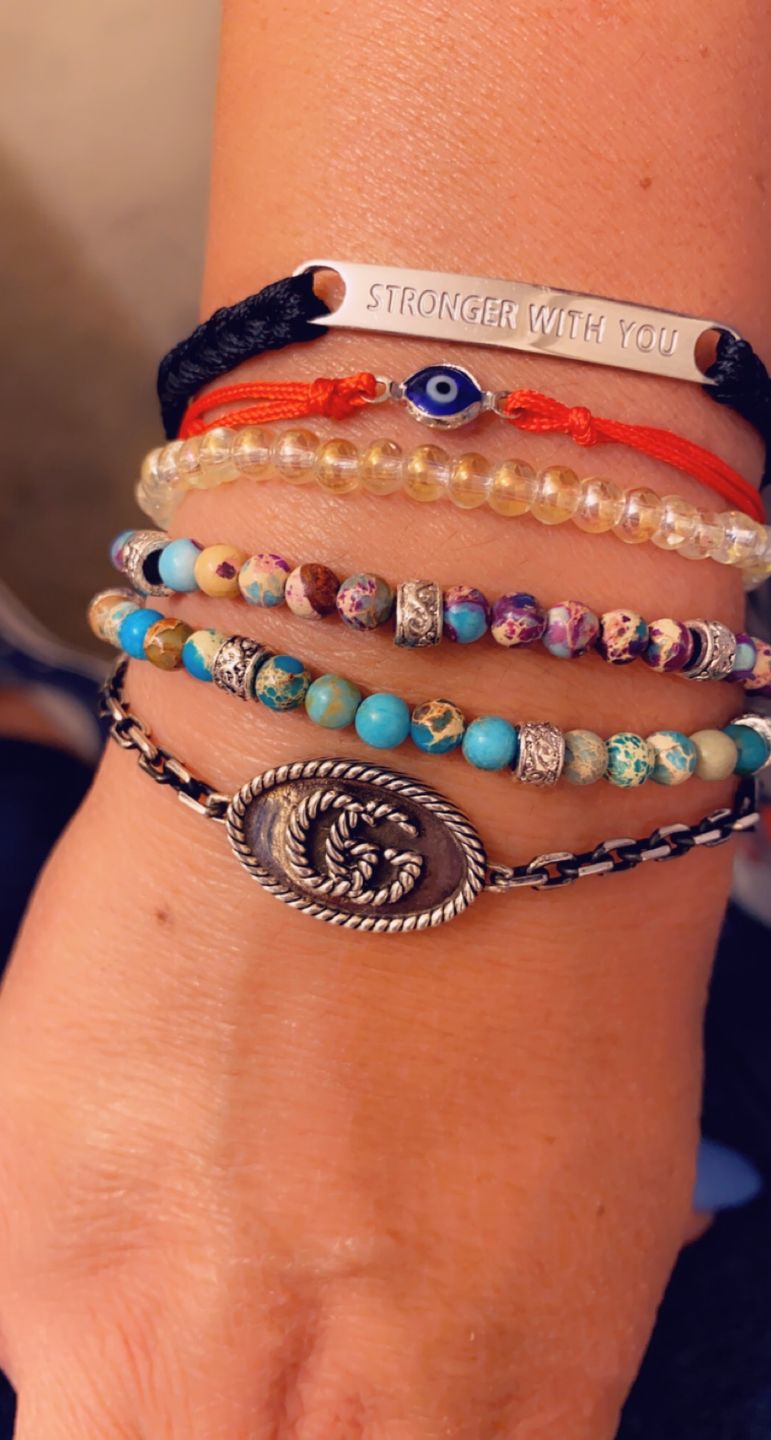 Customer photo review of Tibetan Energy Bracelet