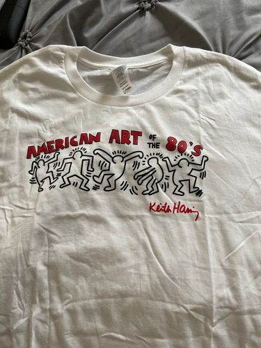 camiseta keith haring