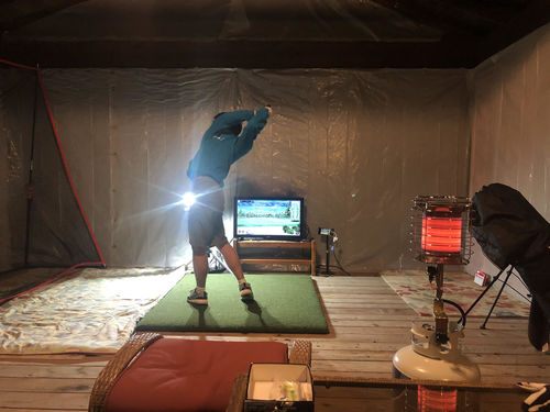 Customer photo review of FlightScope Mevo+ Launch Monitor and Golf Simulator