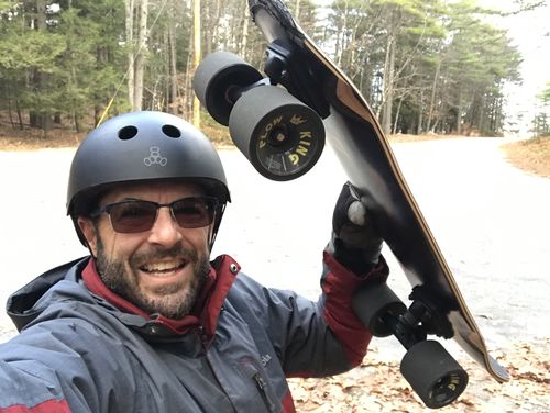 Customer photo review of Landyachtz Dinghy Turbo King Complete Longboard - 2020