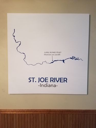 Customer photo review of Custom Lake Square Canvas