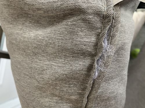 Customer photo review of 3-Piece Outdoor Dark Gray Rocking Chairs