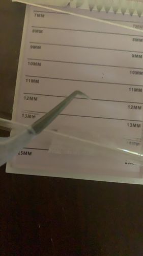 Customer photo review of PRECISION VOLUME 90 DEGREE TWEEZER