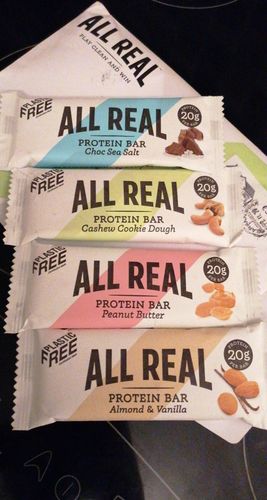 Customer photo review of Taster Pack Protein Bar 4 Pack 60g