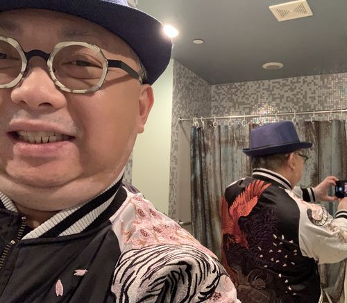 Customer photo review of Four Legendary Creatures Sukajan Souvenir Jacket