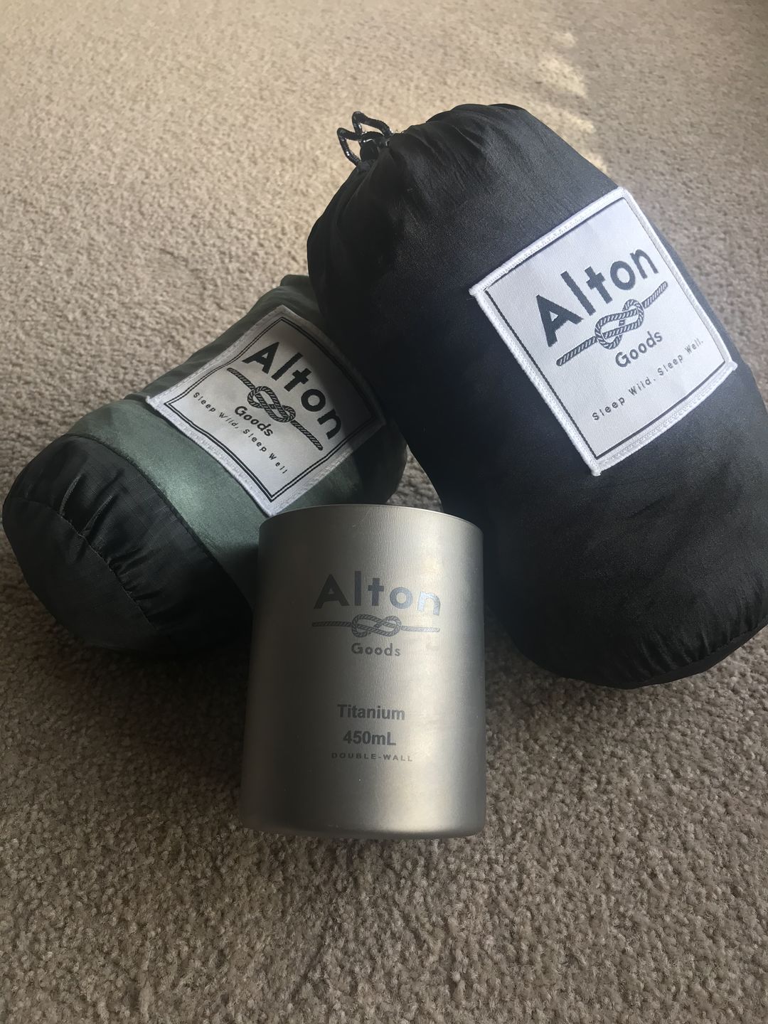 Customer photo review of Ultralight Hammock Bug Net