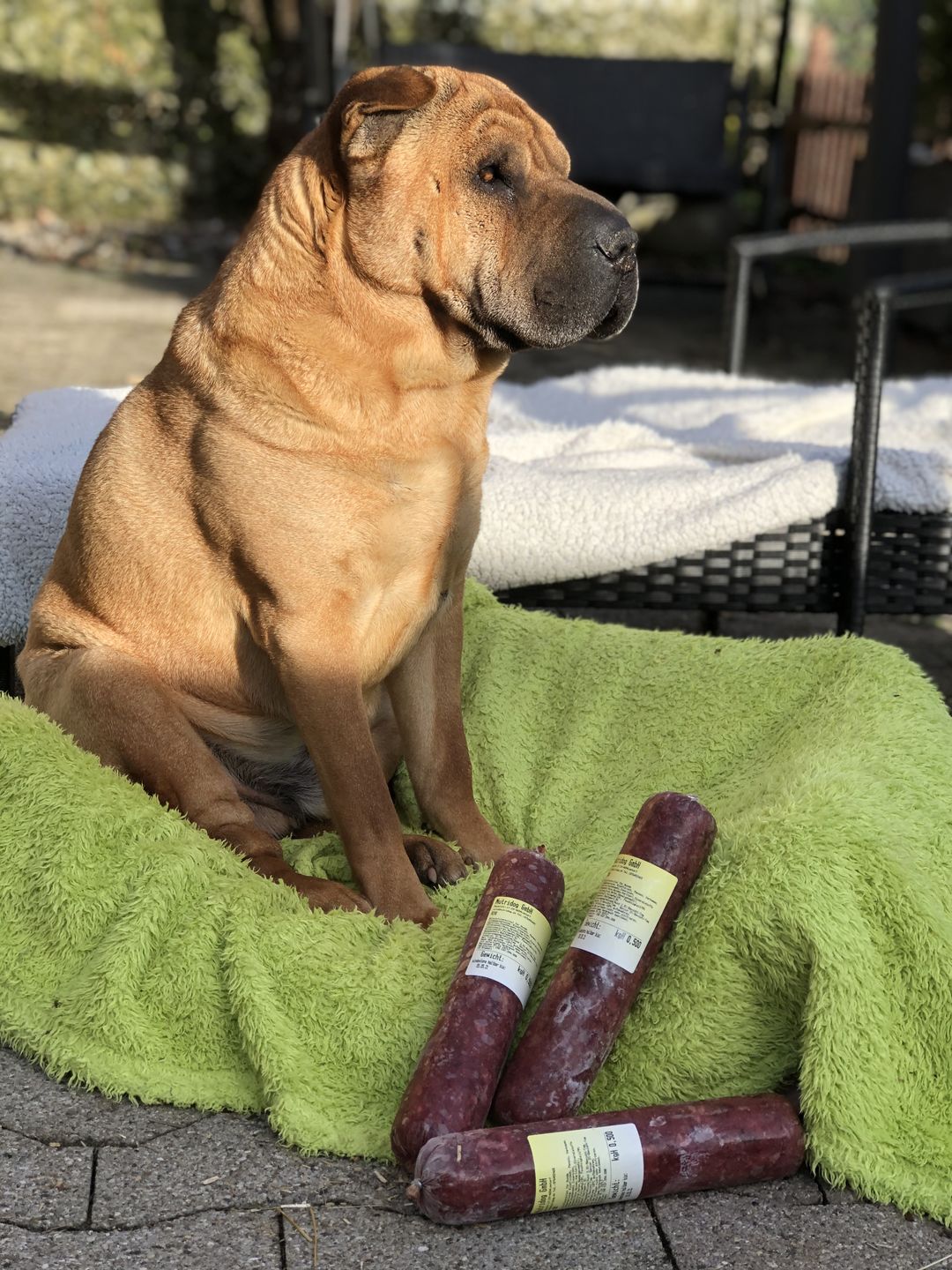 Customer photo review of Lamm Gemischt 500g  pro Wurst nur 8.90.-  "Tiefgekühlt"