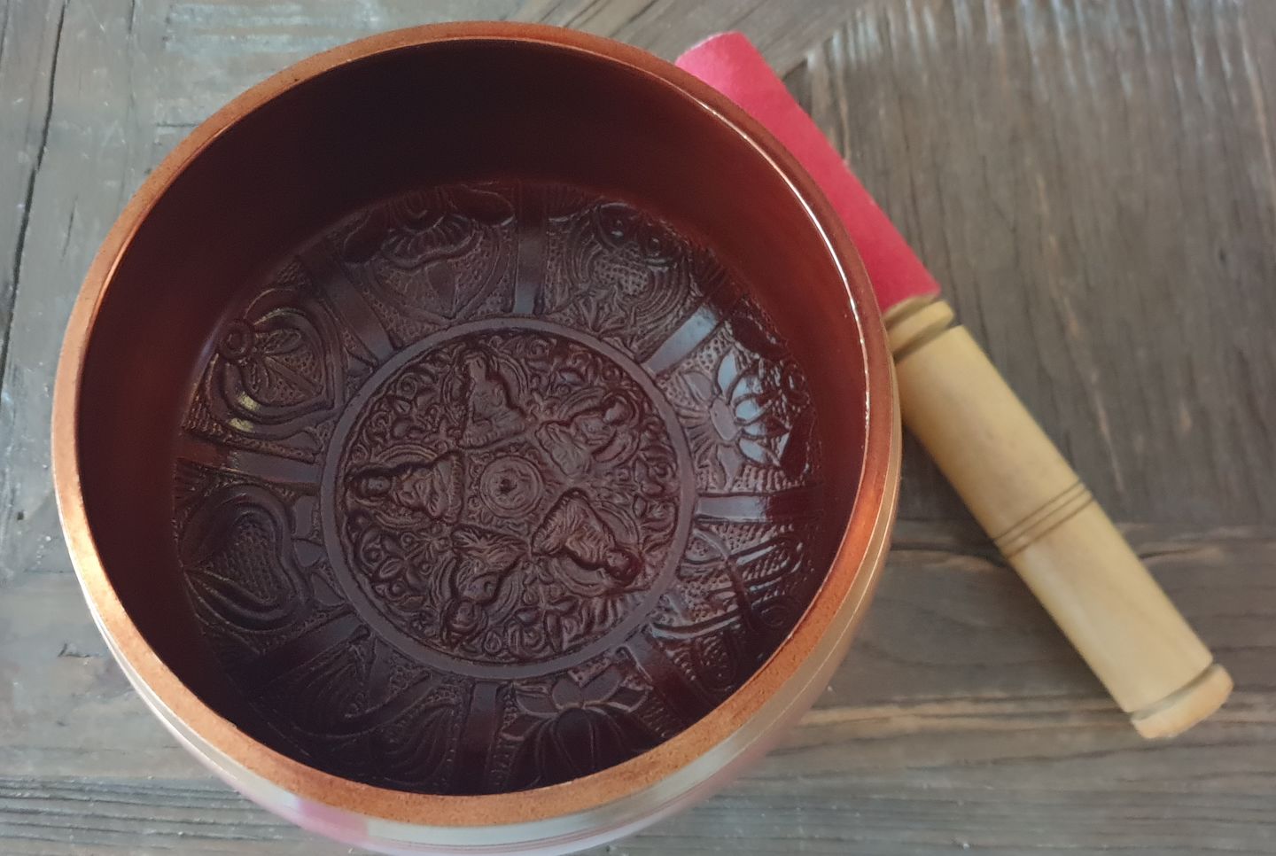 Customer photo review of Bols Tibétains 5 Bouddhas