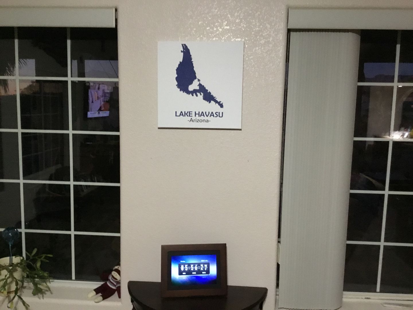 Customer photo review of Custom Lake Square Canvas