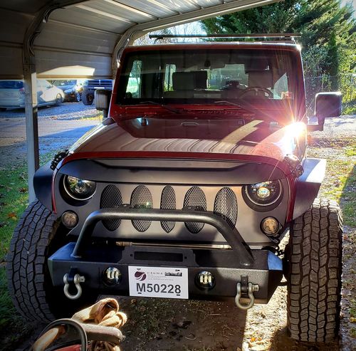 Customer photo review of Demon Grille - Matte Black (07-18 Wrangler JK )