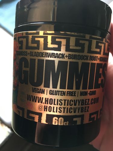 Customer photo review of Organic Sea Moss Gummies - Natural Sea Moss and Bladderwrack with Burdock  & Konjac root powder Gummy - 60 Gummies