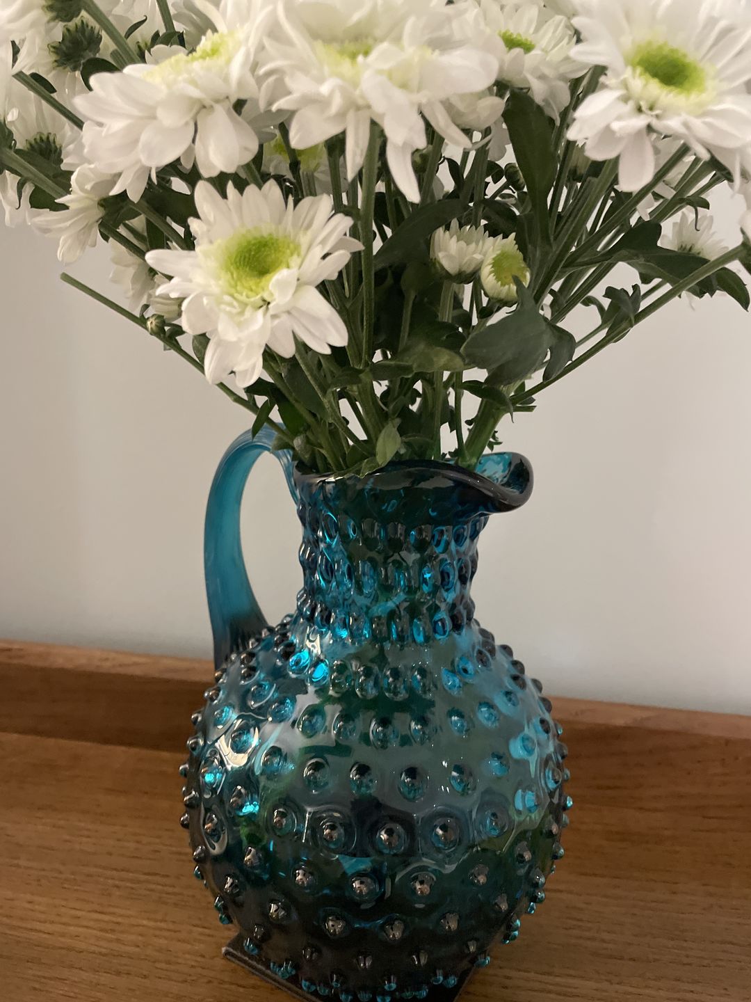 Customer photo review of Aquamarine Hobnail Jug