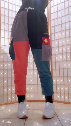 L H review of CH Patchwork Corduroy Cargo Pants image 1 out of 1