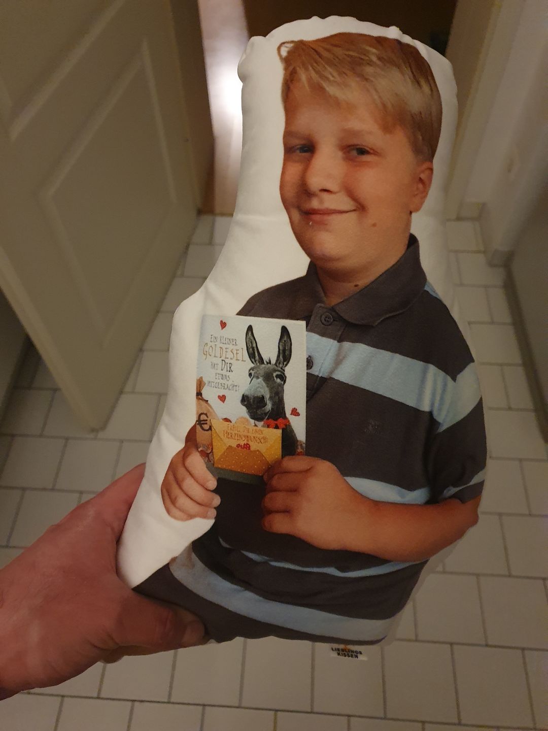Customer photo review of Individuelles Ganzkörperkissen