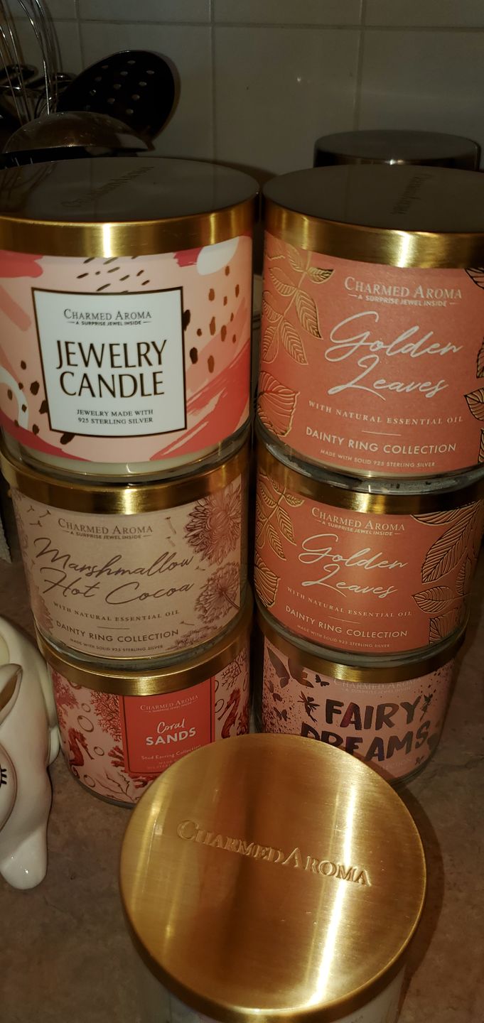 Customer photo review of Surprise Candle - 925 Sterling Silver Jewelry Collection