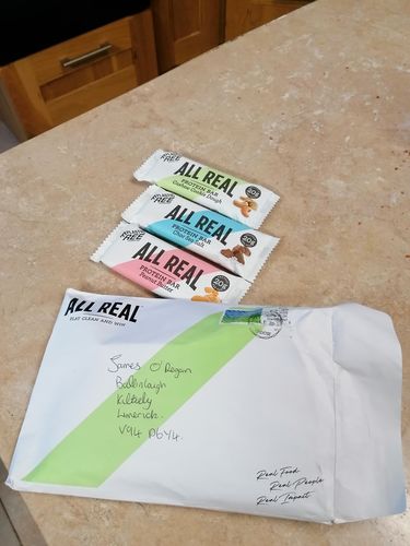 Customer photo review of Taster Pack Protein Bar 4 Pack 60g