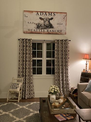 Customer photo review of Cattle Ranch Sign