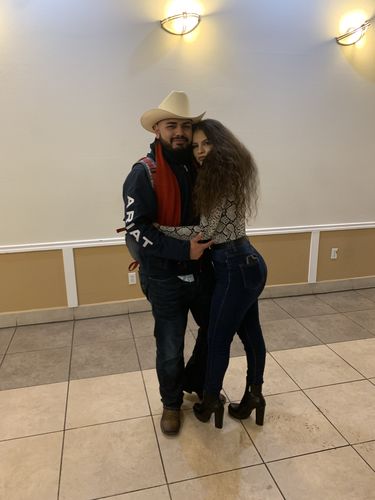 Customer photo review of Ariat® Men's New Team Navy & Red Full-Zip Softshell Jacket 10019280