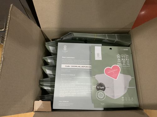 Customer photo review of SOOMLAB MASK
