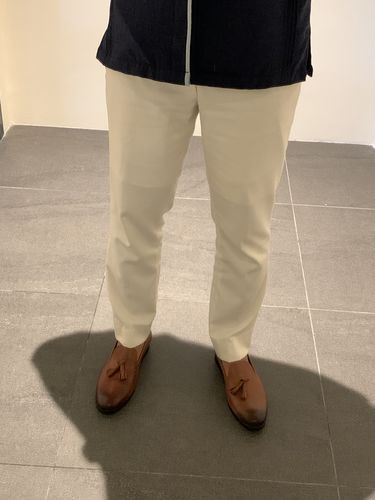 Customer photo review of Loafer Slipper - Tan Burnished