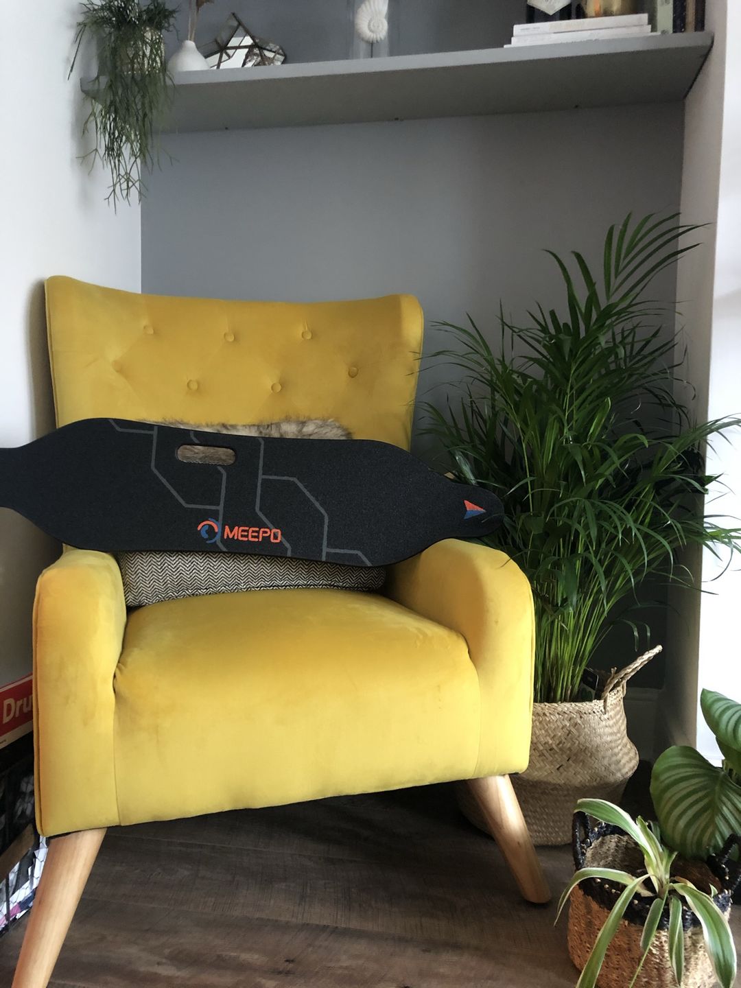 Customer photo review of Meepo V3 Longboard Skateboard 38'' Maple